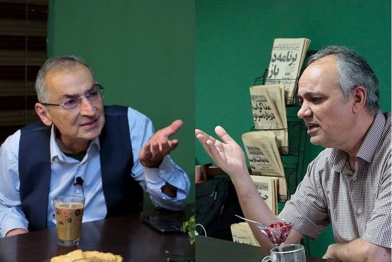 مباحثه احمد زیدآبادی و صادق زیباکلام درباره اعتراضات در ایران