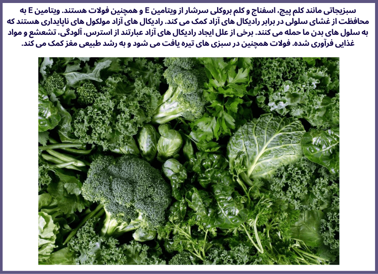 10گروه از مواد غذایی مقوی جهت تقویت مغز و حافظه انسان