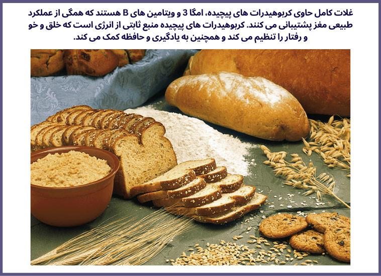 10گروه از مواد غذایی مقوی جهت تقویت مغز و حافظه انسان