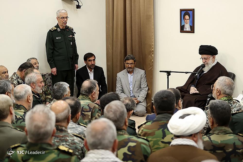 قدردانی فرمانده کل قوا از عملکرد نیروهای مسلح در حوادث اخیر
