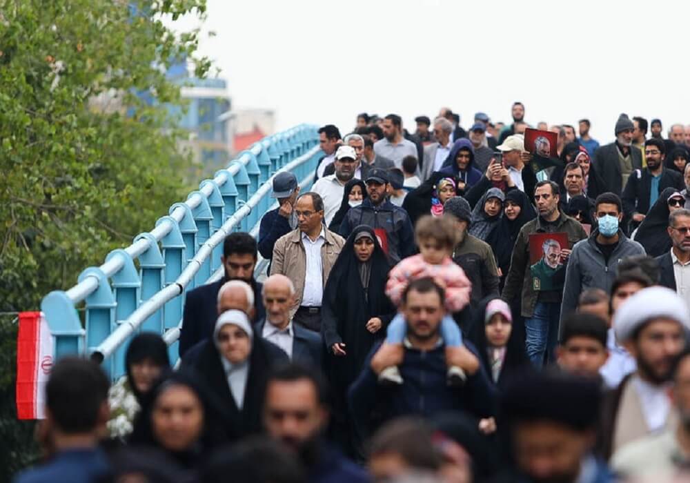جمعیت ایران از ۹۱ میلیون نفر گذشت