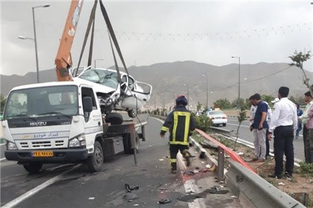 مرگ روزانه ۴۵ تا ۵۰ تن در حوادث ترافیکی