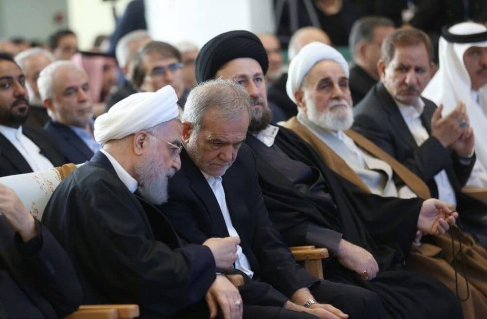 پزشکیان: آیت‌الله هاشمی همیشه در خاطره‌ها خواهند ماند- فاطمه هاشمی: خناسان نمی‌گذارند دولت برآمده از رأی مردم به وعده‌هایش عمل کند