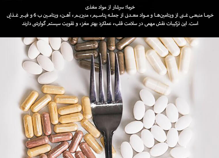 معجزه غذایی خرما